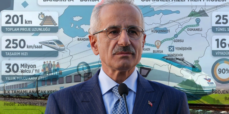 Bakan Uraloğlu Tarih Verdi: Bursa Hızlı Trene Kavuşuyor