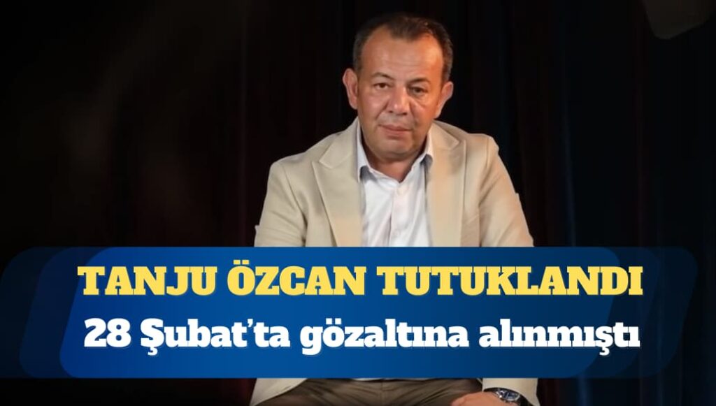 Bolu Belediye Başkanı Tanju Özcan tutuklandı