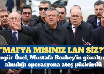 CHP Genel Başkanı Özgür Özel: 31 Mart günü yapıyor ya, mafya mısınız lan siz?