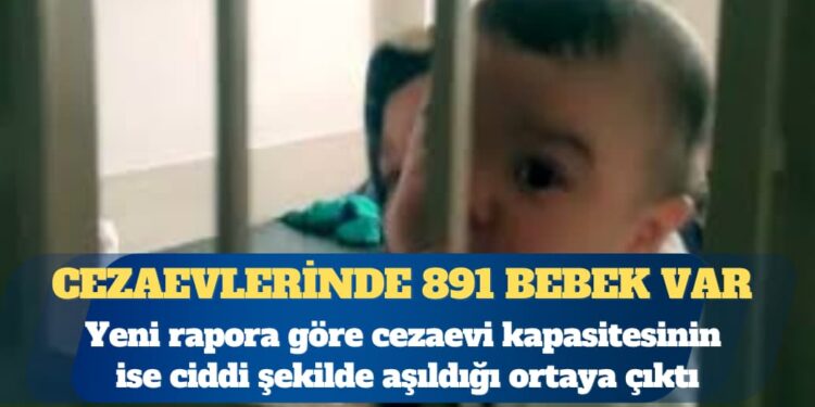 Cezaevlerinde 891 bebek, 6 bin 572 yaşlı, 476 engelli mahpus var