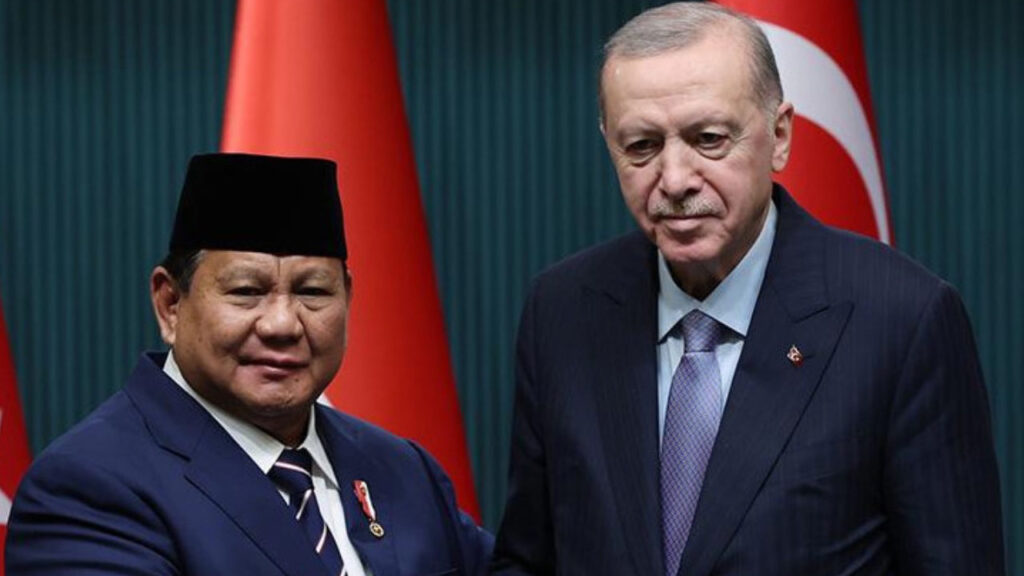 Cumhurbaşkanı Erdoğan Endonezyalı Mevkidaşı Subianto İle Görüştü