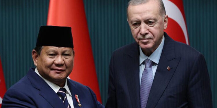 Cumhurbaşkanı Erdoğan Endonezyalı Mevkidaşı Subianto İle Görüştü