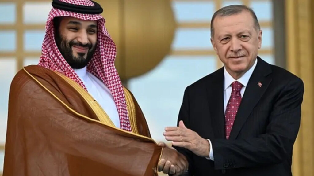 Cumhurbaşkanı Erdoğan, Prens Muhammed Bin Selman İle Görüştü