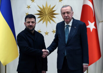 Cumhurbaşkanı Erdoğan, Zelenskiy'le Görüştü
