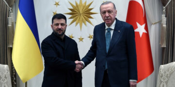Cumhurbaşkanı Erdoğan, Zelenskiy'le Görüştü