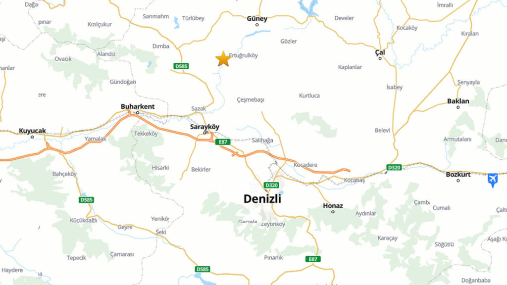 Denizli Buldan'da Bir Deprem Daha