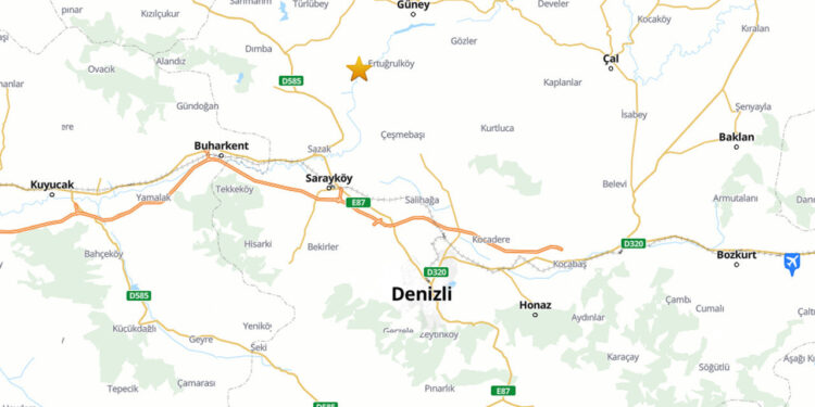 Denizli Buldan'da Bir Deprem Daha