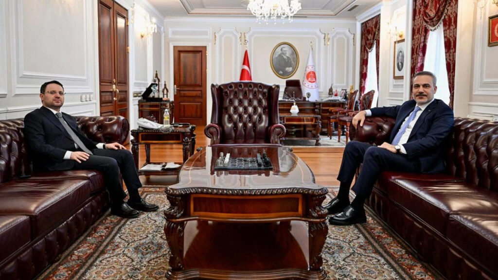 Dışişleri Bakanı Fidan'dan Adalet Bakanı Gürlek'e Ziyaret