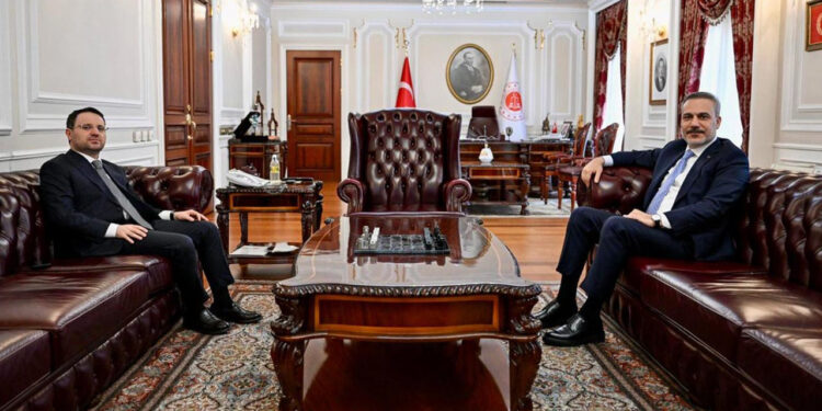 Dışişleri Bakanı Fidan'dan Adalet Bakanı Gürlek'e Ziyaret