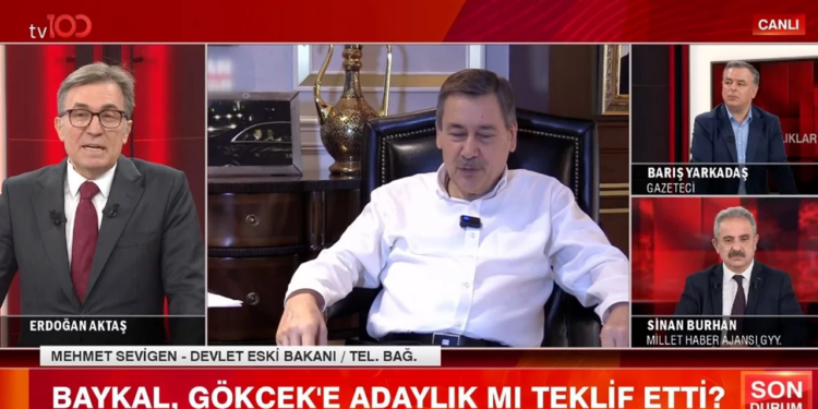 Eski CHP'li Bakan Sevigen'den Çarpıcı Çıkış: 'Mansur mu Melih mi Deseler Melih Derim'