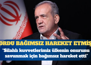 İran Cumhurbaşkanı Pezeşkiyan: Silahlı kuvvetlerimiz ülkenin onurunu savunmak için bağımsız hareket etti