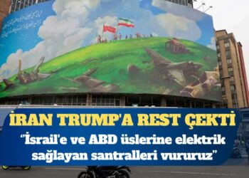 İran’dan Trump’a rest: İsrail’e ve ABD üslerine elektrik sağlayan santralleri vururuz