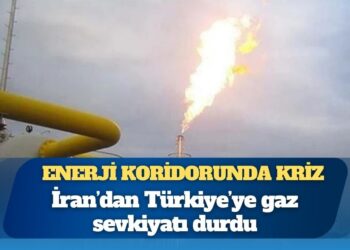 İran’dan Türkiye’ye gaz akışı durdu