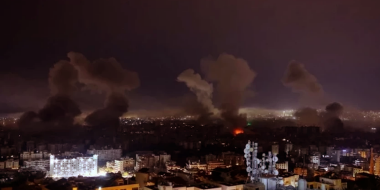 İsrail'den Lübnan'a Ağır Saldırı! 50 Bina Yıkıldı