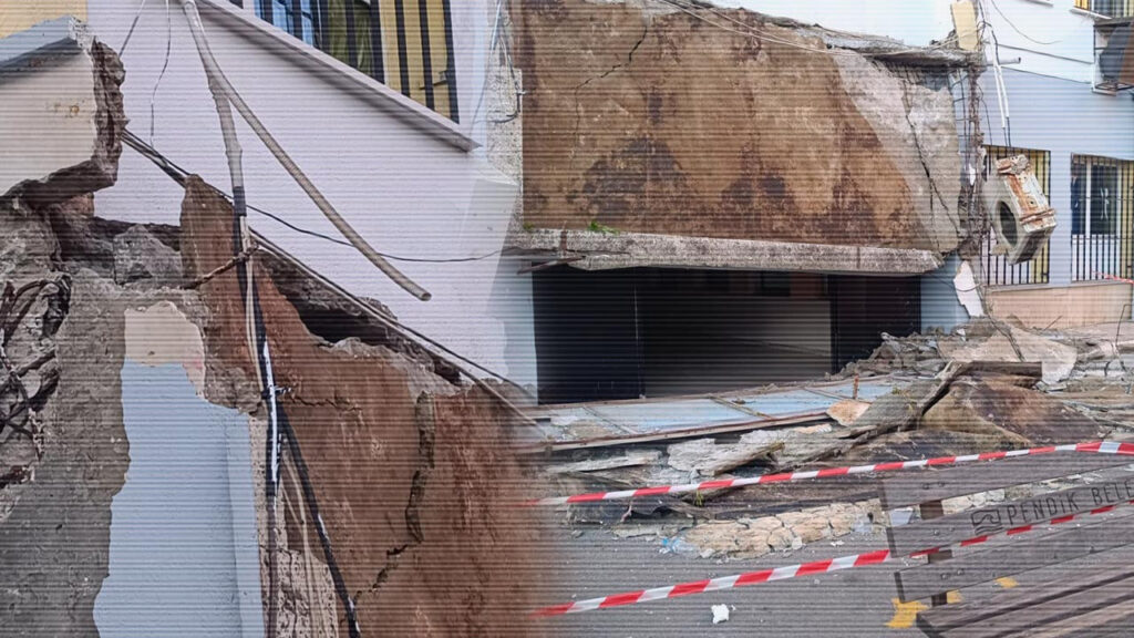 İstanbul Pendik'te İlkokulun Saçağı Çöktü! Öğrencilerin Derste Olması Faciayı Önledi