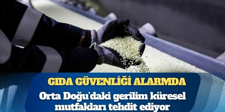 Orta Doğu’daki gerilim küresel mutfakları tehdit ediyor: Gıda güvenliği alarmda