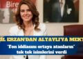 Seçil Erzan’dan Fatih Altaylı’ya mektup: ‘Fon iddiasını ortaya atanların” isimlerini verdi
