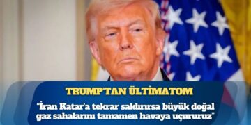 Trump’tan ültimatom: İran Katar’a tekrar saldırırsa büyük doğal gaz sahalarını tamamen havaya uçururuz