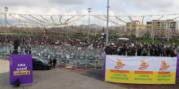 Îlham Ehmed: Önder Apo’nun gösterdiği fedakarlığı ve emeği selamlıyoruz