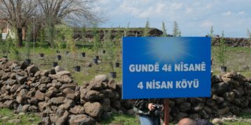 Rêzan’da 4 Nisan etkinliği: 77 çam ve 77 çınar ağacı dikildi