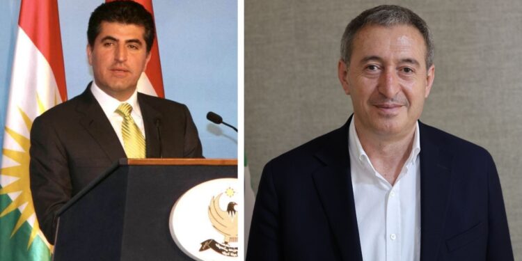 Tuncer Bakırhan’dan Neçirvan Barzani’ye telefon