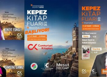 Kepez Kitap Fuarı 27 Mart’ta kapılarını açıyor