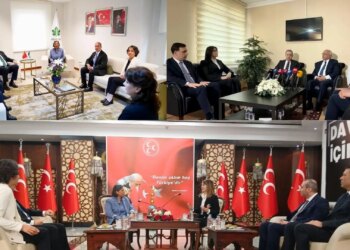 Siyasi partiler arasında bayramlaşma: Gündem Barış ve Demokratik Toplum Süreci