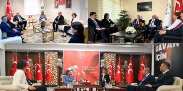 Siyasi partiler arasında bayramlaşma: Gündem Barış ve Demokratik Toplum Süreci