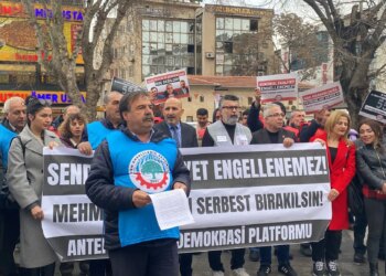 Dîlok’ta Mehmet Türkmen için eylem: Derhal serbest bırakılsın