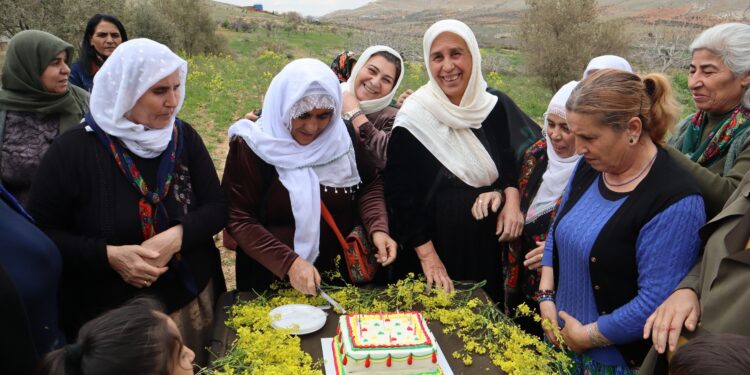TJA ve kadın kurumlarından Dîlok’ta 4 Nisan kutlaması