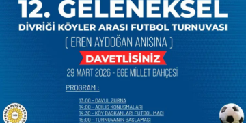 Divriği Köyler Arası Futbol Turnuvası başlıyor