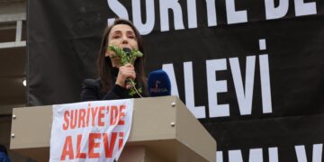 Hatimoğulları Suriye’de soykırıma dur de mitinginde: Tek çare demokrasi