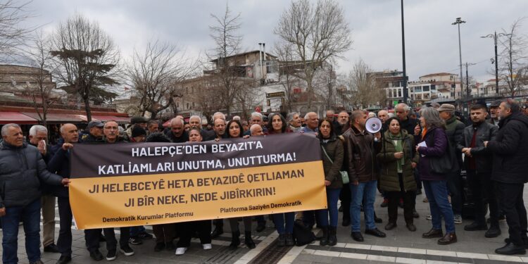 İstanbul’da Helebce ve Beyazıt’ta katledilenler anıldı