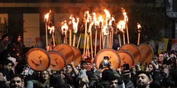  İstanbul ilçelerinde Newroz kutlamaları sürüyor
