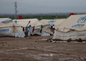 Dêrik Newroz Kampı’nı su bastı: 5 bin 896 kişi zor durumda