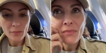 Uçakta tanıyan çıkmadı: Dünyaca ünlü oyuncu Laura Benanti küplere bindi