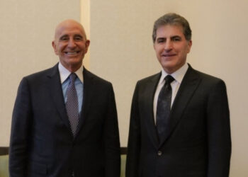 Neçirvan Barzani, ABD temsilcisi Barrack ile görüştü