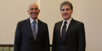 Neçirvan Barzani, ABD temsilcisi Barrack ile görüştü