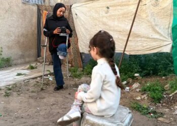 Ampüte fotoğrafçı Kifah, Gazze’de yaşamı belgelemeye devam ediyor