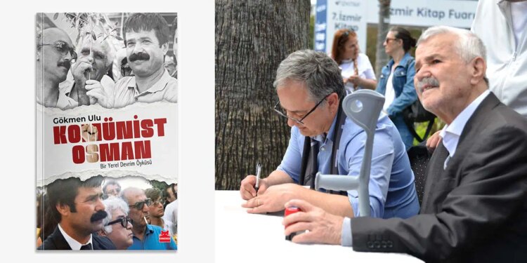 İzmir Kitap Fuarı’nda bir efsane: ‘Komünist Osman’ okurlarıyla buluştu!