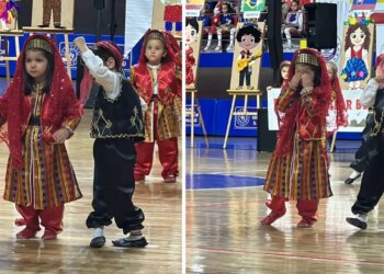 23 Nisan kutlamasında gülümseten anlar: Hem ağladı hem oynadı