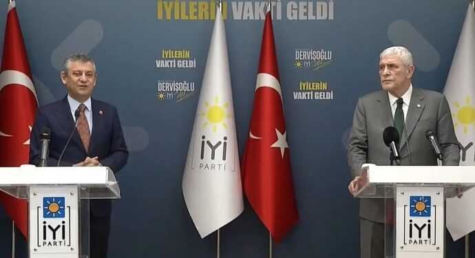 Özel ve Dervişoğlu’ndan erken seçim vurgusu