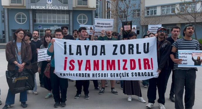 Öğrencilerden İlayda Zorlu eylemi