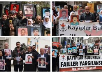 5 kentte kayıpların akıbeti sorularak adalet talep edildi