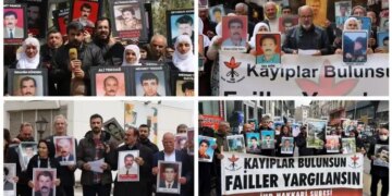 5 kentte kayıpların akıbeti sorularak adalet talep edildi