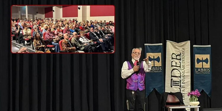 Prof. Dr. Emre Kongar Fethiyelilerle buluştu: Söyleşiye yoğun ilgi