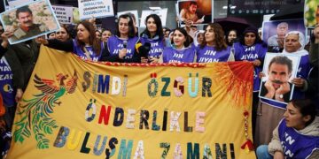 Gemlik Yürüyüşü’ne katılanlar: Önderimiz özgür olmadan özgür olamayız