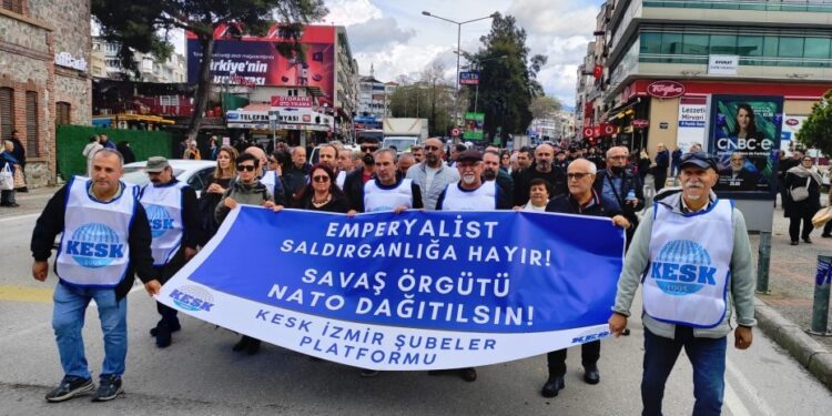 KESK’ten NATO protestosu