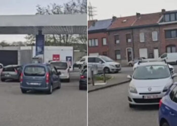 ABD'nin Hürmüz Ablukası Belçika'da Akaryakıt Zammına Yol Açtı: İstasyonlar Uzun Kuyruklar Oluştu