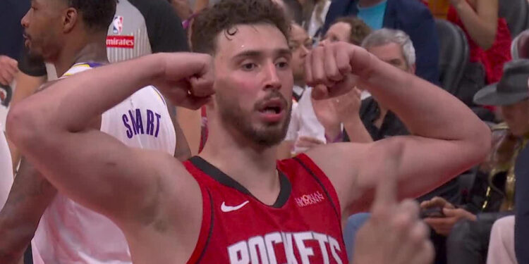 Alperen Pes Etmedi, Rockets Lakers'ı Devirdi